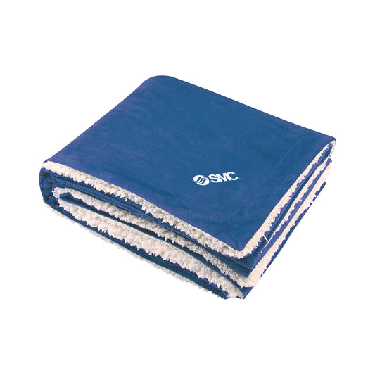 Sherpa Blanket - Embroidery 4" W