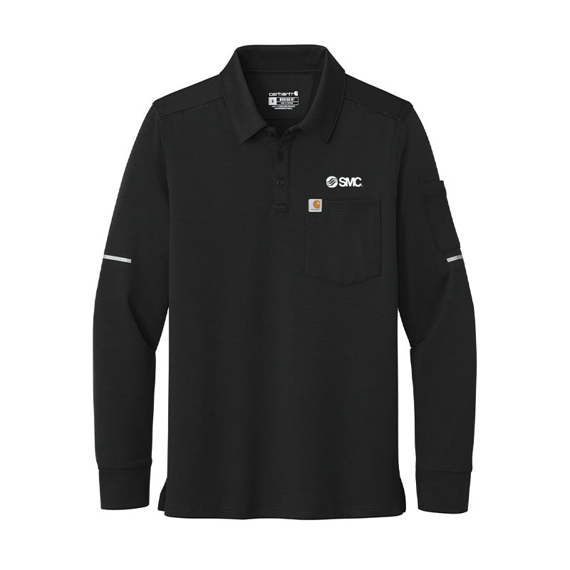 Carhartt FLD & RSCU Long Sleeve Polo