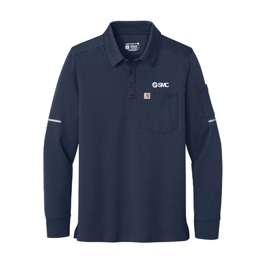 Carhartt FLD & RSCU Long Sleeve Polo