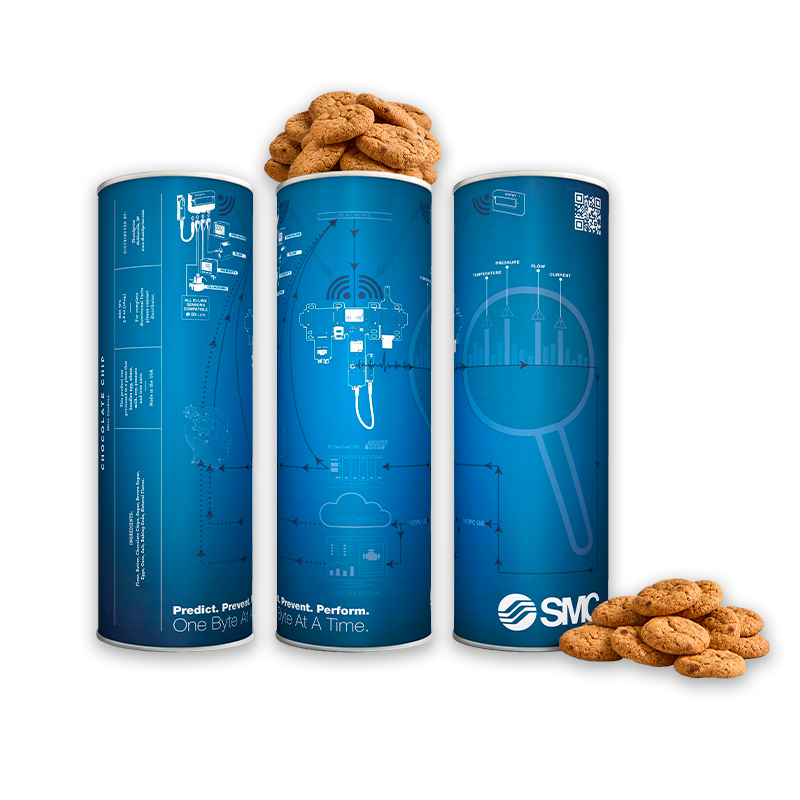 8in Custom Cookie Canister