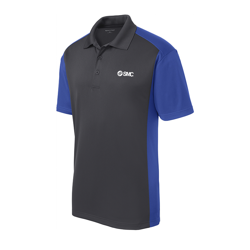 Sport-Tek Colorblock Micropique Sport-Wick Polo
